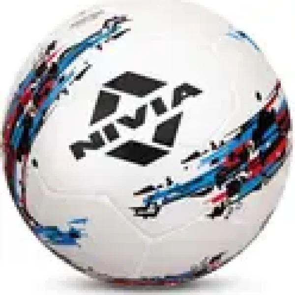 NIVIA Storm Football - Size: 5 (Standard, Pack of 1, White)
